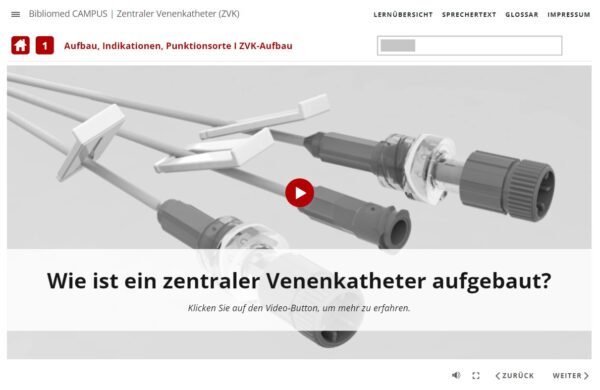 Zentraler Venenkatheter – Bild 2