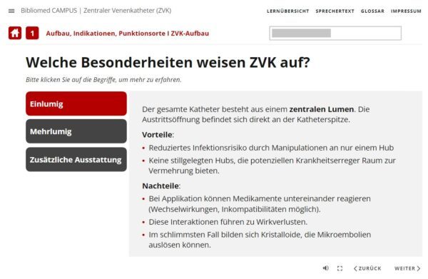 Zentraler Venenkatheter – Bild 5