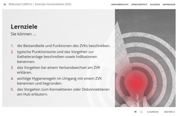 Zentraler Venenkatheter – Bild 7