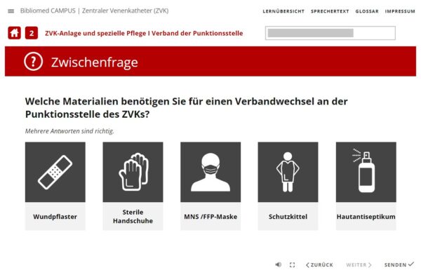 Zentraler Venenkatheter – Bild 12