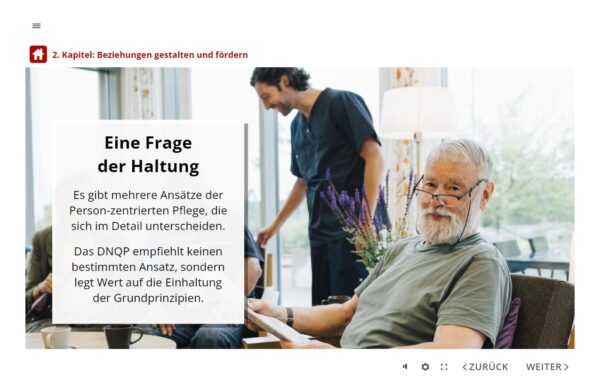Beziehungsgestaltung bei der Pflege von Menschen mit Demenz – Bild 2