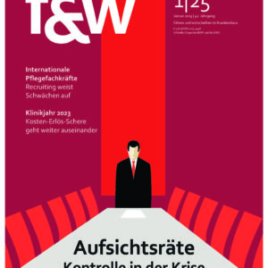 f&w führen und wirtschaften im Krankenhaus 1|25 | Einzelheft